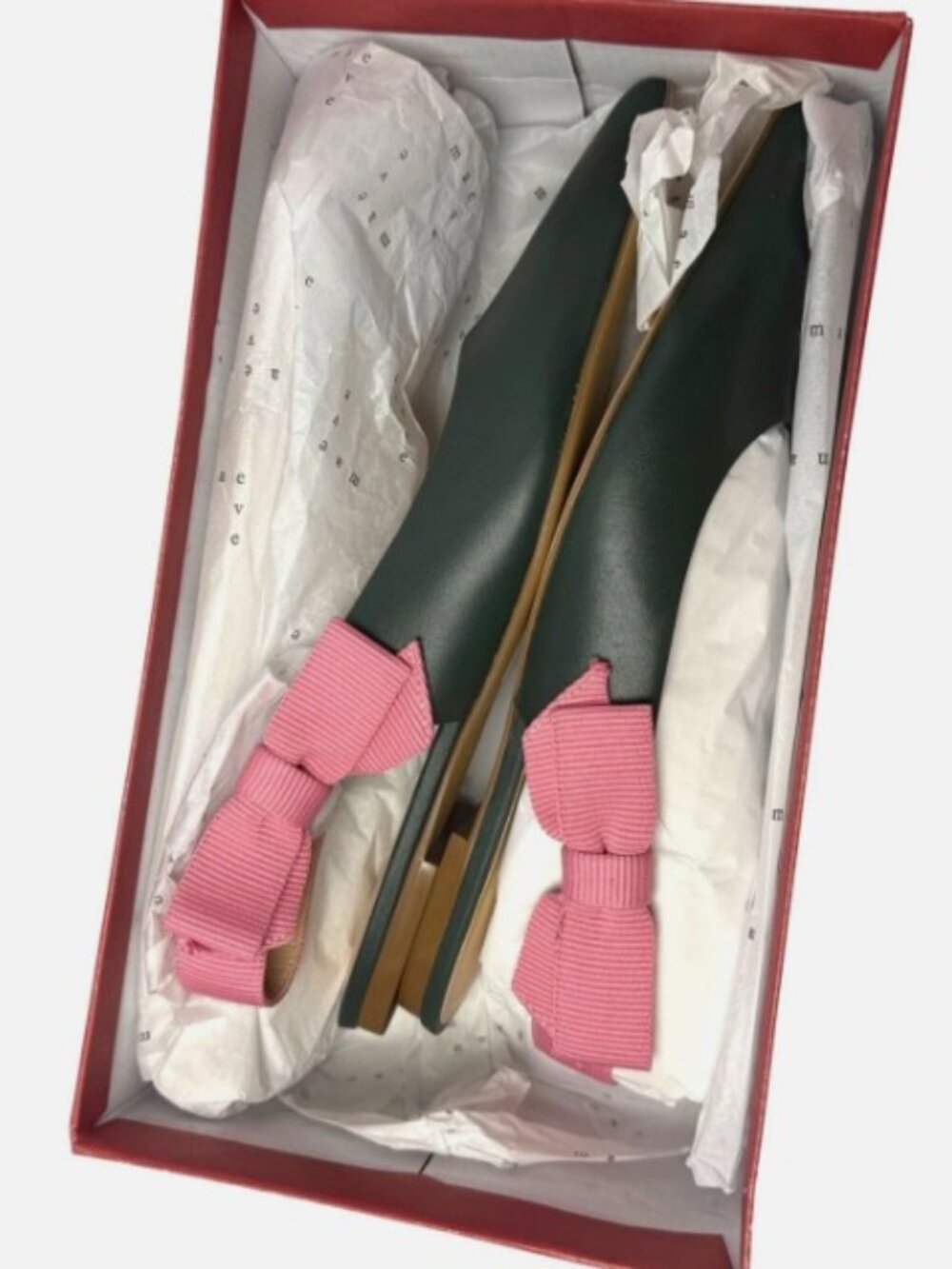 Maeve Side-Bow Slingback Flats